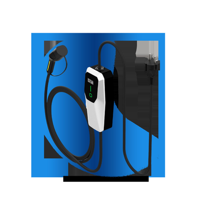 7 11 Kw Ac EV شارژر 3.5KW EV شارژر قابل حمل ایستگاه خانگی شارژر قابل حمل EV