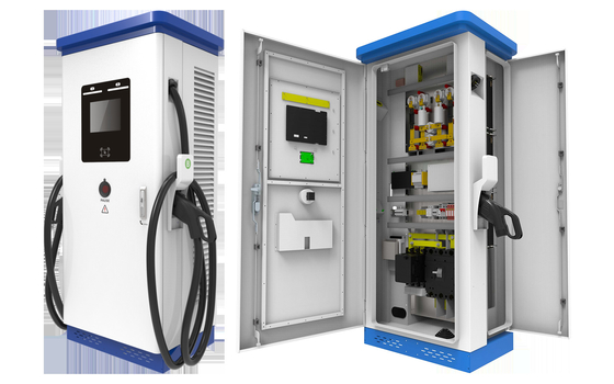DC 240kW Dc ایستگاه پورت شارژ سریع CCS2 7in صفحه لمسی FRID IP54