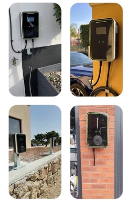 هتل ها آپارتمان خودرو Ev Box ایستگاه شارژ CCS2 GB/T سطح 1 2 پلاگین شارژ