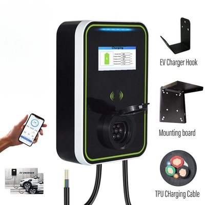 هتل ها آپارتمان خودرو Ev Box ایستگاه شارژ CCS2 GB/T سطح 1 2 پلاگین شارژ