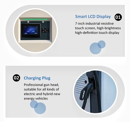 180KW 240KW خانه شارژر هوشمند سریع DC برای EV EU UK DE FR