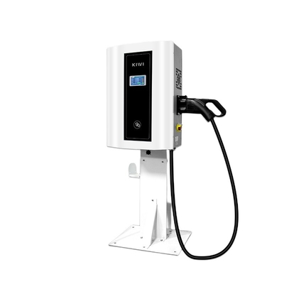 پروژه مسکونی EV DC شارژر 4.3 اینچ صفحه لمسی ایستگاه اتومبیل برق CCS