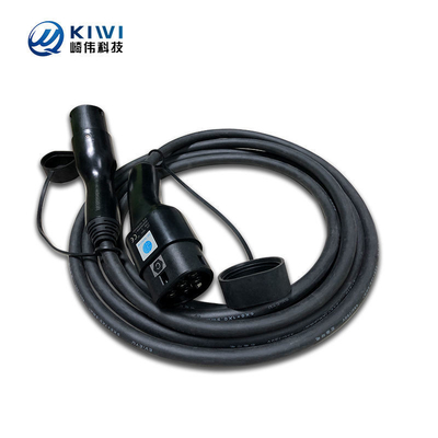 UL94-V0 کلاس شعله 16A-32A نوع 1 تا نوع 2 کابل شارژ EV برای وسایل نقلیه الکتریکی