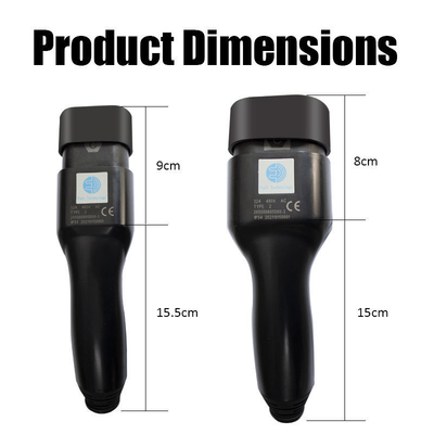UL94-V0 کلاس شعله 16A-32A نوع 1 تا نوع 2 کابل شارژ EV برای وسایل نقلیه الکتریکی