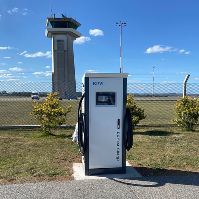 60KW 90KW 120KW DC CCS Combo 2 CHAdeMO شارژر EV RFID شروع برای کامیون های بزرگ الکتریکی