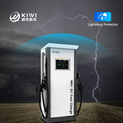 ولتاژ خروجی DC 200V-1000V 60KW 120KW CCS2 Chademo Type2 EV DC شارژر برای EV