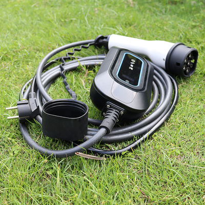 ایستگاه برق خودروهای قابل حمل با نوع B RCD 30mA 6mA AC Leakage و ارتباطات RS485