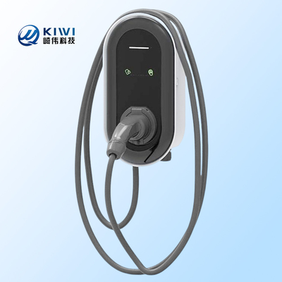 ایستگاه شارژ 7KW Ev Box اتومبیل الکتریکی نوع 2 Wallbox Evse Evbox شارژر AC با APP