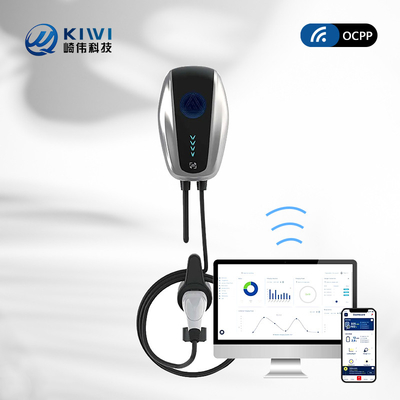 شناسایی عایق بندی 7kw Wallbox برای ID 4 Volkswagen EV KIWI EV AC IP65 تک فاز