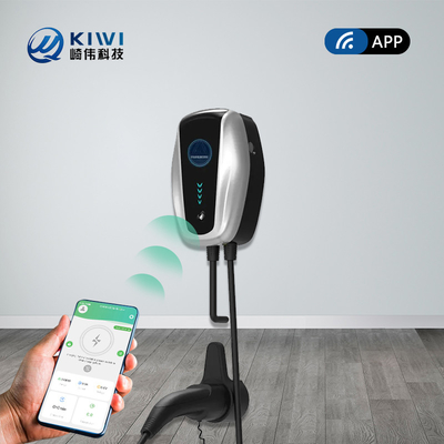 شناسایی عایق بندی 7kw Wallbox برای ID 4 Volkswagen EV KIWI EV AC IP65 تک فاز