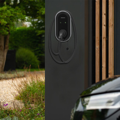 BMW i3 ix3 i4 i7 سری ایستگاه شارژ بر روی دیوار / ستون RS485 7-11 Kw Ocpp 1.6J/1.5J EV