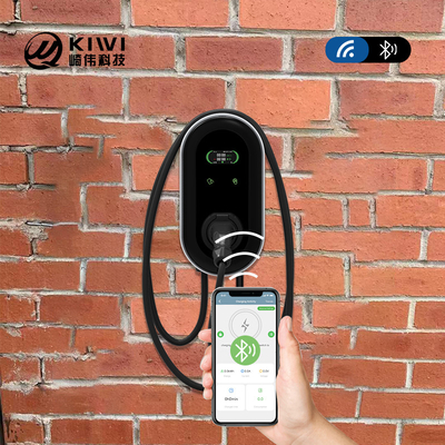 ایستگاه شارژ خودروهای سه فاز 11 کیلو وات با اپلیکیشن RFID و حفاظت از نشت AC