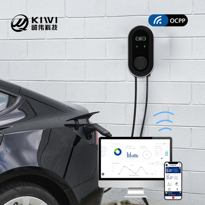 ایستگاه شارژ خودروهای سه فاز 11 کیلو وات با اپلیکیشن RFID و حفاظت از نشت AC