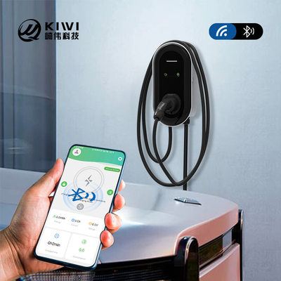 دیواره شارژ EV 14kw با تشخیص دمای اتصال و تشخیص عایق
