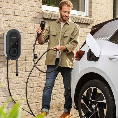 شارژر 11kw Wifi DC LCD CCS2 Car EV Wallbox برای شارژ سریع و راحت
