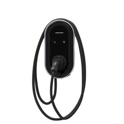شارژر سریع الکتریکی 22KW دیوار نصب شده / ستون KIWI برای ولتاژ ورودی 380v و کابل نوع 1 2