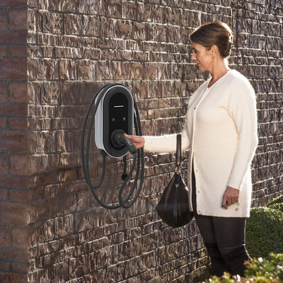 تشخیص عایق مقاومت AC و PE 32A شارژر EV KIWI خانه Wallbox Station