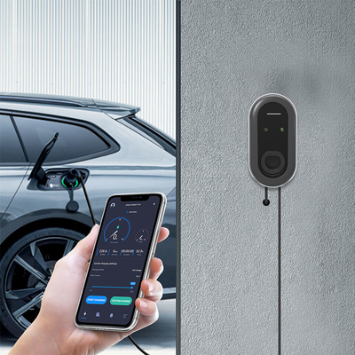GBT GB/T EV Wallbox RFID 22 11 7 KW شارژر AC برای شبکه VW Tiguan فرکانس 50Hz±10Hz