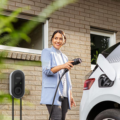 شارژر 32A 3 فاز نوع 2 EV برای Tesla Model 3 قابل حمل و فرکانس شبکه 50Hz±10Hz