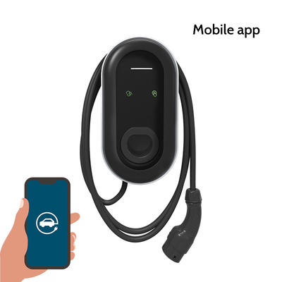 IP65 درجه بندی شده Tesla Model S 3 X Y مسکونی 22kW ایستگاه شارژ سریع برق Wallbox