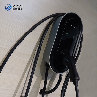 IP65 درجه بندی شده Tesla Model S 3 X Y مسکونی 22kW ایستگاه شارژ سریع برق Wallbox