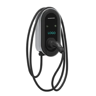 شارژر سطح 2 خودروهای الکتریکی 7kw با پلاگین Ev نوع 2 و نصب روی دیوار