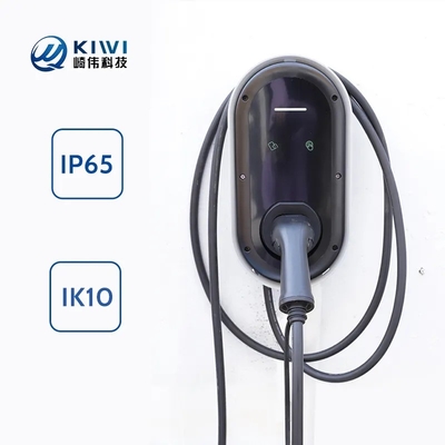 شارژر سطح 2 خودروهای الکتریکی 7kw با پلاگین Ev نوع 2 و نصب روی دیوار
