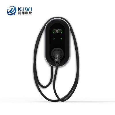 KIWI LCD Mini Opcc 220V Type 2 ایستگاه شارژ 7kW CCS EV شارژر برای اتومبیل های الکتریکی