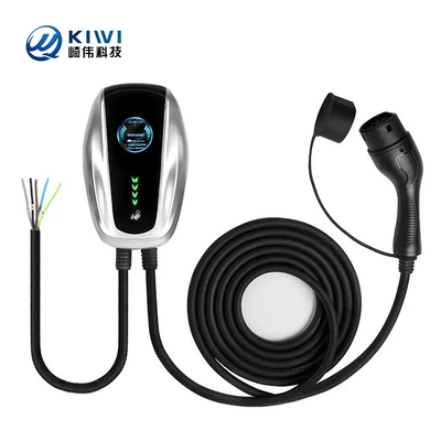 50Hz±10Hz فرکانس شبکه نوع 2 ایستگاه شارژ EV با کیوی Mini Ocpp 7kw Wall Box