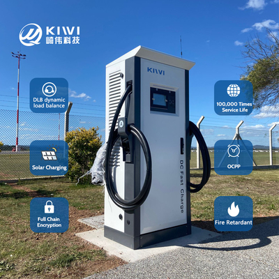 60KW OCPP 1.6J/1.5J CCS2 GBT Chademo شارژر خودروهای الکتریکی سطح 3 شارژر سریع DC EV