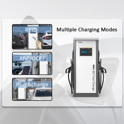 100kW ایستگاه شارژ EV روش نصب روی زمین برای وسایل نقلیه الکتریکی