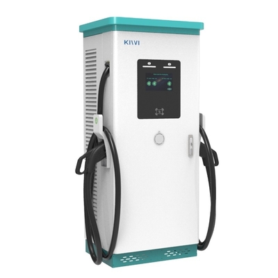 240KW جریان خروجی DC 60kw CCS Chademo شارژر EV Ocpp16.j شارژر سریع دو تفنگ