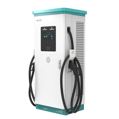 240KW جریان خروجی DC 60kw CCS Chademo شارژر EV Ocpp16.j شارژر سریع دو تفنگ