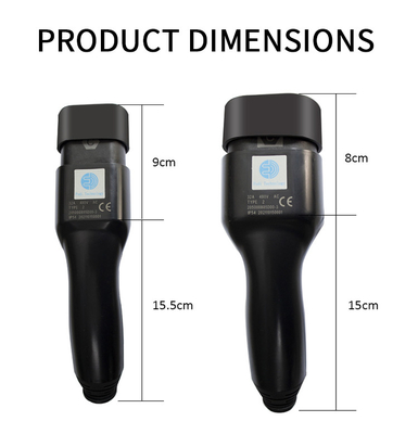 8m 10m 15m 32A 22kw کابل شارژ EV نوع 2 Wallbox شارژ پکی شارژر حالت 3 250V / 480VAC