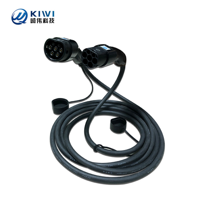 8m 10m 15m 32A 22kw کابل شارژ EV نوع 2 Wallbox شارژ پکی شارژر حالت 3 250V / 480VAC