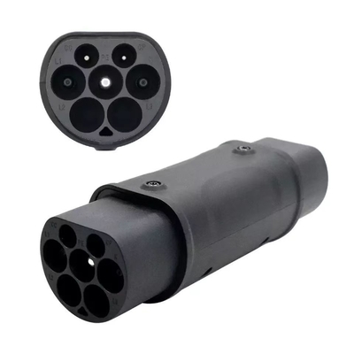 16A/32A AC Input TYPE2 To GBT آداپتور شارژ خودروهای الکتریکی برای استفاده از تسلا