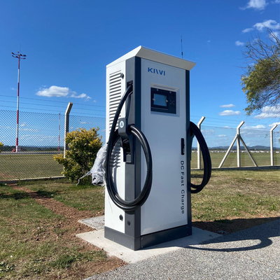 ایستگاه شارژ سریع خودروهای الکتریکی با شارژگر سریع الکتریکی 60 کیلو وات DC EV