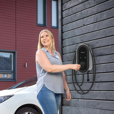 هیچ پورت شارژ گرمترین ایستگاه شارژ 7kw EV عایق بندی بهترین IP65