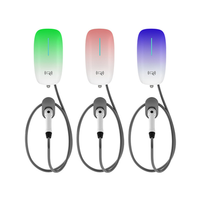 7kw 11kw 22kw AC EV شارژر تولید کنندگان دیوار نصب شده شارژ اسلحه انبار برای ایستگاه خودروهای الکتریکی تجاری