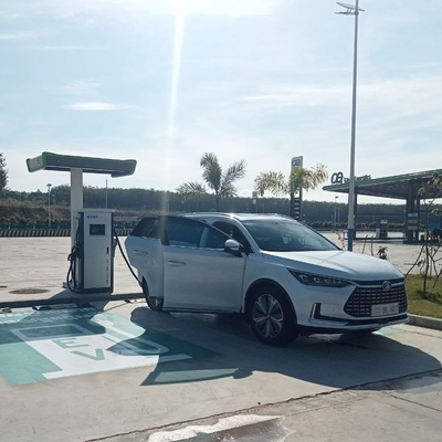 60kW ~ 150kW DC EV شارژر انبار دو بار شارژ اسلحه کف نصب شده DC ایستگاه شارژ سریع اتومبیل الکتریکی