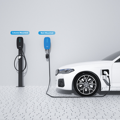 شارژر هوشمند 7kw 11kw AC EV نوع 2 نوع 1 Wallbox 16A 32A ایستگاه شارژ خودروهای الکتریکی 22kw شارژر EV