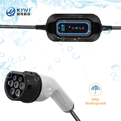شارژر اتومبیل برقی خانگی قابل حمل نوع 2 3.5kw ایستگاه شارژ AC EV شارژر EV قابل حمل