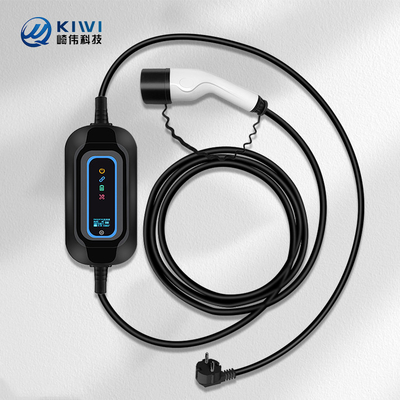 شارژر اتومبیل برقی خانگی قابل حمل نوع 2 3.5kw ایستگاه شارژ AC EV شارژر EV قابل حمل