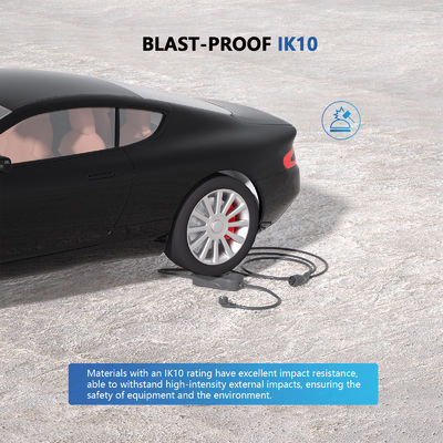 3شارژر EV قابل حمل.5kW با پلاگین نوع 1 IP67 16A خروجی