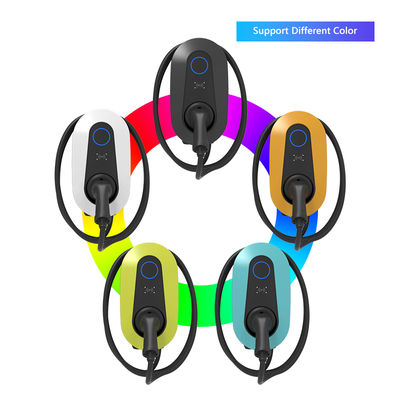 ایستگاه شارژ 7 کیلو وات AC EV با پلاگین نوع 2 و اتصال WiFi