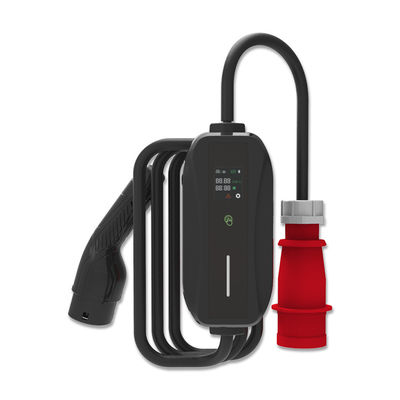 AC 3.5kW EVSE شارژر EV قابل حمل ایستگاه شارژ خودرو نوع 2 نقطه شارژ